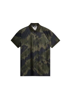 J.Lindeberg Tour Tech Polo Warp Forest